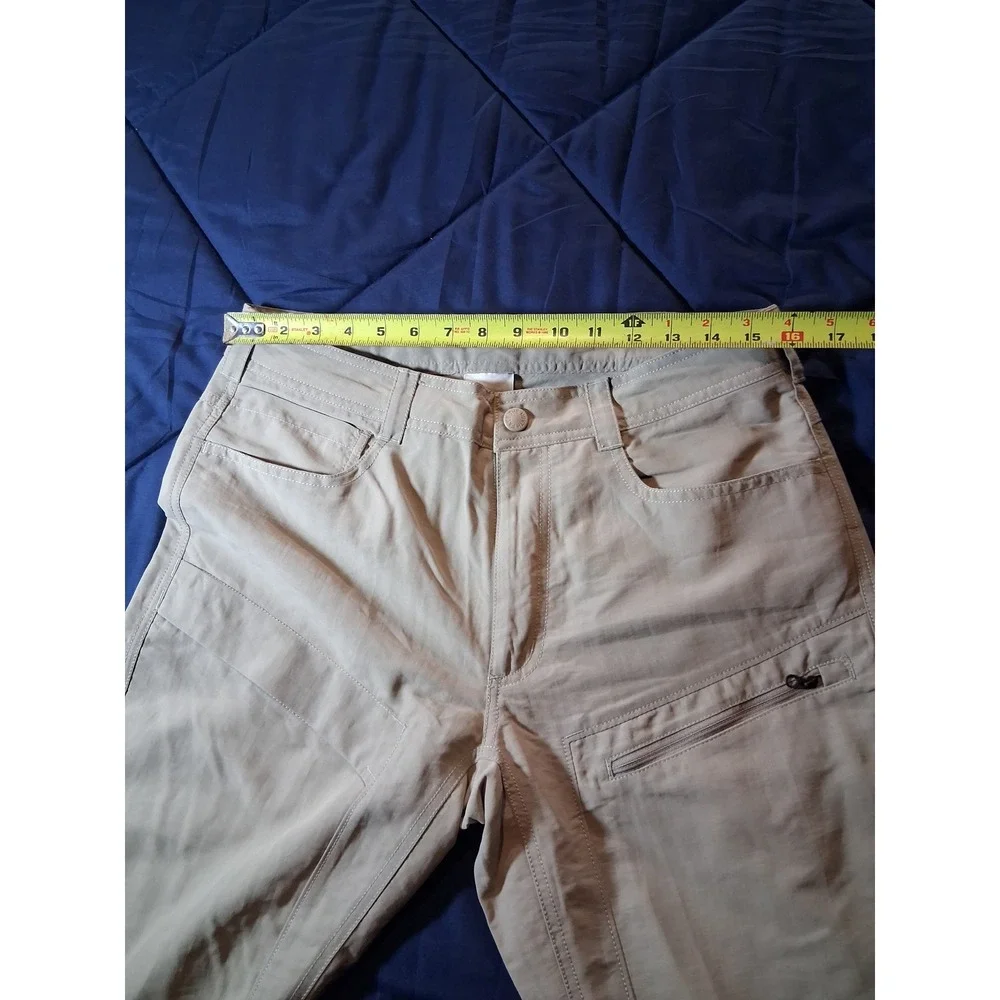 The North Face Mens Tan Hiking Pants Size 32 Short Khaki Outdoor‎ Trekking